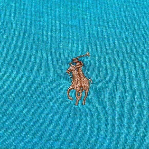 Polo Ralph Lauren Light Green 1/4 Zip Pullover Size Large - Picture 6 of 9